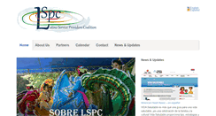 Desktop Screenshot of latinoservices.org